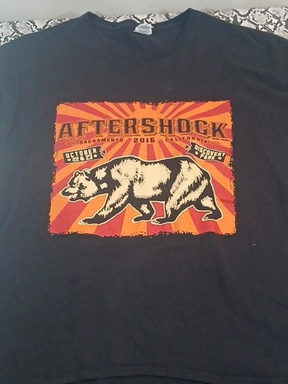 Aftershock 2016 Original Festival Tshirt